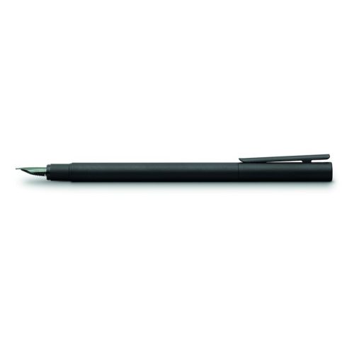Faber-Castell Neo Slim rozsdamentes acél töltőtoll - Fekete, EF