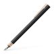 Faber-Castell Neo Slim töltőtoll - Metál fekete és rózsaarany, F