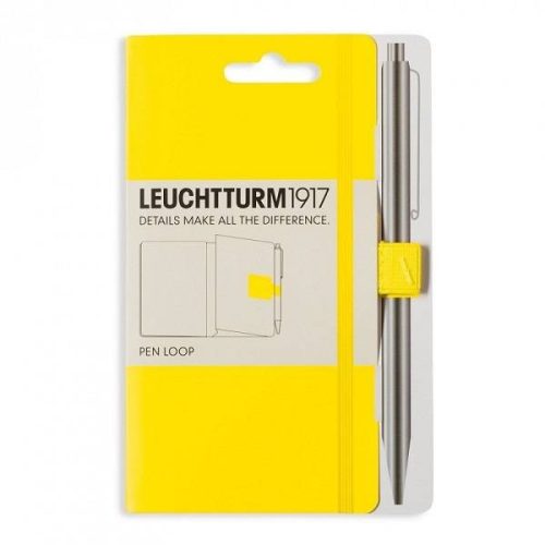Leuchtturm Pen Loop - beragasztható tolltartó, citrom