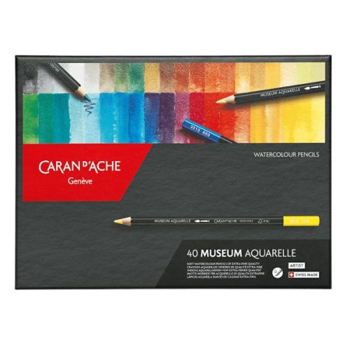 Caran d'Ache Museum akvarellceruza készlet, 40 db