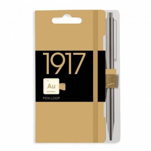 Leuchtturm Pen Loop - beragasztható tolltartó, arany
