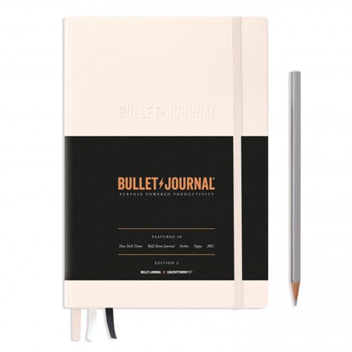 Leuchtturm Bullet Journal 2. edition - A5, pontozott, 120 g, blush