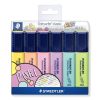 Staedtler pasztell szövegkiemelő készlet, 6 darabos