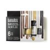 Liquitex Basics akrilfesték készlet, 6x22 ml metál és irizáló színek