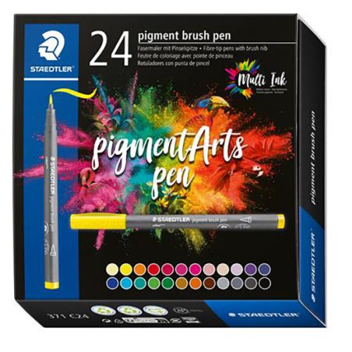 Staedtler Pigment Brush ecsetfilc - 24 db