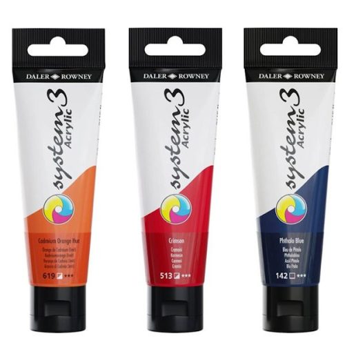 Daler-Rowney System3 akrilfesték 150 ml - 024, buff titanium