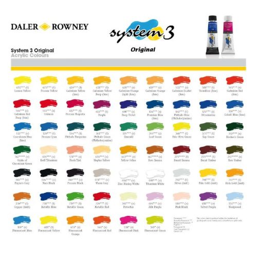 Daler-Rowney System3 akrilfesték 150 ml - 114, wedgewood
