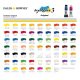 Daler-Rowney System3 akrilfesték 150 ml - 588, vermilion