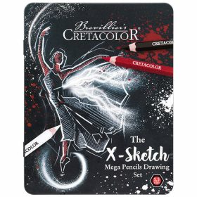Cretacolor X-Sketch Mega ceruza készlet, 12 db