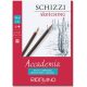 Fabriano Accademia Schizzi skicc rajztömb 120g, 50 lap, többféle méret, 29,7x42 cm (A3)