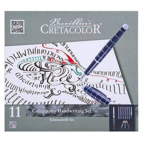 Cretacolor töltőtoll készlet kalligráfiához 11db-os