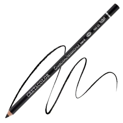 Cretacolor szénceruza - fekete, kemény