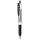Zebra Sarasa Clip, 0.7 mm - Zebra csíkos - fekete