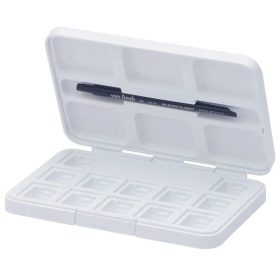   Talens van Gogh üres szilketartó, műanyag, 12 db-os, fehér