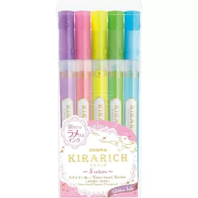 Zebra Kirarich szövegkiemelő - 5 db