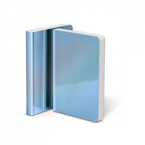 Nuuna Pearl holografikus borítású pontozott füzetek A6, Blue