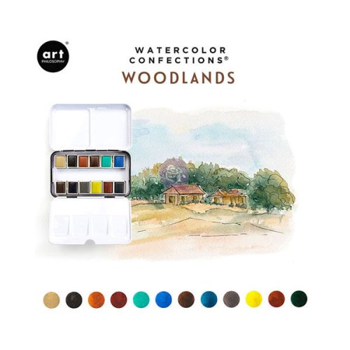Art Philosophy Watercolor Confections - Woodlands