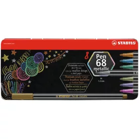 Stabilo Pen 68 Metallic 8 db-os filctoll készlet