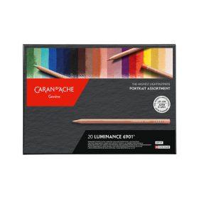   Caran d'Ache Luminance művész színesceruza, 20 db-os készlet, portré színek