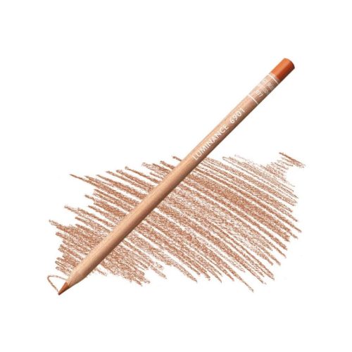 Caran d'Ache Luminance művész színesceruza, színenként, 077 - Burnt Ochre (Égetett okker)