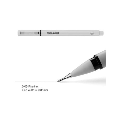 Winsor&Newton Fineliner - fekete tűfilc, 0,05 mm