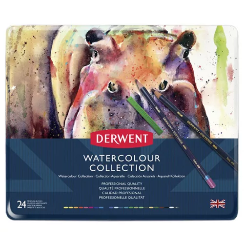 Derwent Watercolour kollekció, 24 db