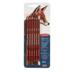 Derwent Drawing 6 db-os színes ceruza készlet, bliszteres
