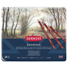   Derwent Drawing 24 db-os színes ceruza készlet fémdobozban
