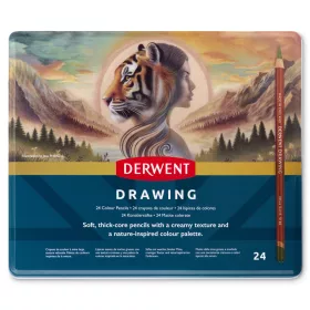   Derwent Drawing 24 db-os színes ceruza készlet fémdobozban