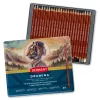Derwent Drawing 24 db-os színes ceruza készlet fémdobozban