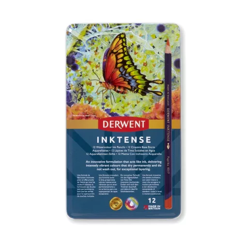 Derwent Inktense akvarell ceruzakészlet 12db