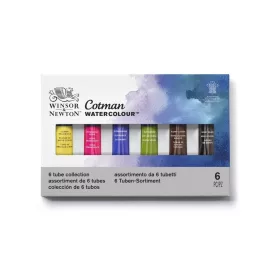 Winsor & Newton Cotman akvarellfesték, tubusos - 6 x 8 ml