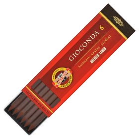 Koh-I-Noor préselt rajzszén, 6 darabos - Szépia