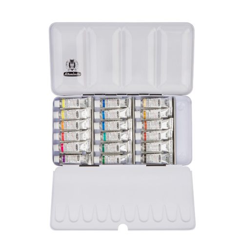 Schmincke Horadam tubusos akvarellfesték készlet, 18 x 5 ml
