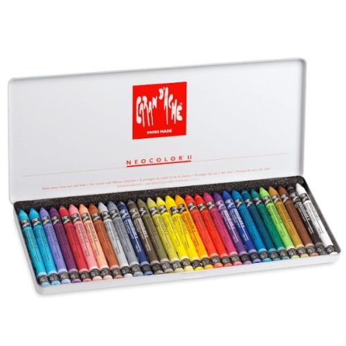 Caran d'Ache Neocolor II elmosható olajpasztell, 30 db