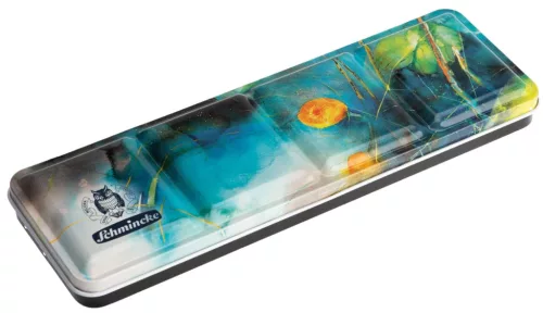 Schmincke Akademie akvarell - 12 db, fémdobozban