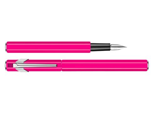 Caran d'Ache 849 töltőtoll - M, közepes hegy, Fluo rózsaszín