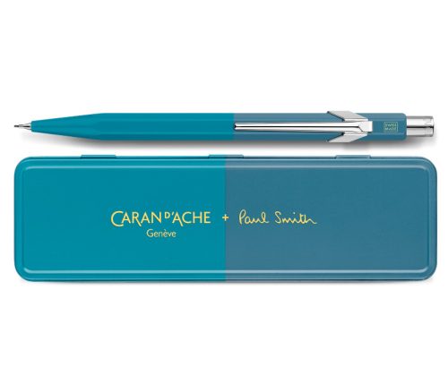 Caran d'Ache 849 mechanikus ceruza - Paul Smith Cyan & Steel Blue