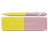 Caran d'Ache 849 golyóstoll - Paul Smith Yellow & Rose