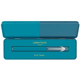   Caran d'Ache 849 töltőtoll, M - Paul Smith Cyan and Steel Blue