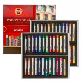   Koh-I-Noor Toison d'Or porpasztell kréta, 48 db-os készlet