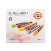 Koh-I-Noor Toison Brilliant porpasztell kréta, 6 db