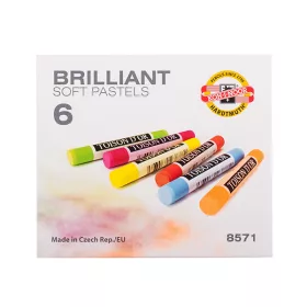 Koh-I-Noor Toison Brilliant porpasztell kréta, 6 db