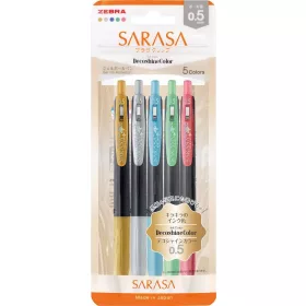   Zebra Sarasa Decoshine zseléstoll készlet, 0.5 - 5 db (új csomagolás)