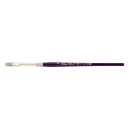 Silver Brush Silver Silk - lapos ecset, 6-os