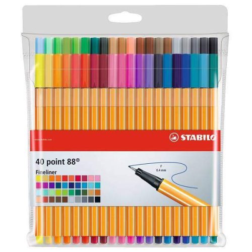 Stabilo Point 88 tűfilc készlet 40 db-os