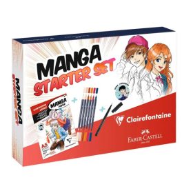 Clairefontaine és Faber-Castell Manga kezdőkészlet