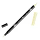 Tombow ABT Dual Brush Pen - Kéthegyű filctoll, színenként, 020 - Peach
