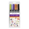 Tombow ABT Dual Brush Pen - Kéthegyű marker filctoll 6 db - Mystery Kawaii