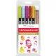 Tombow ABT Dual Brush Pen - Kéthegyű marker filctoll 6 db - Christmas